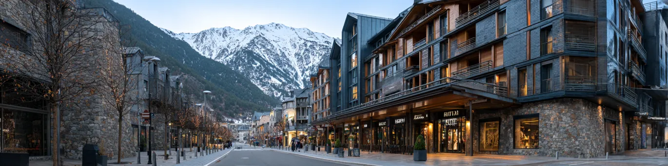 Hébergement pas cher en Andorre pour séjour ski ou été, idéal shopping et vacances montagne petit budget