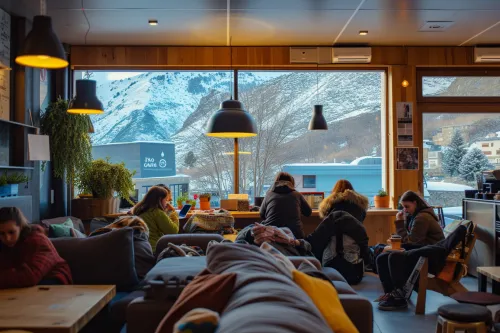 Séjour économique en Andorre : auberge de jeunesse conviviale en montagne, idéale pour voyageurs au budget limité