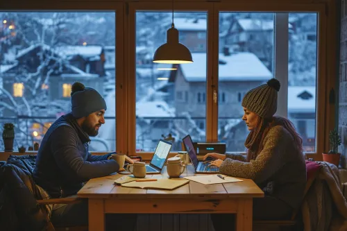 Famille profitant d’un séjour ski dernière minute pas cher, bons plans pour vacances à la montagne réussies